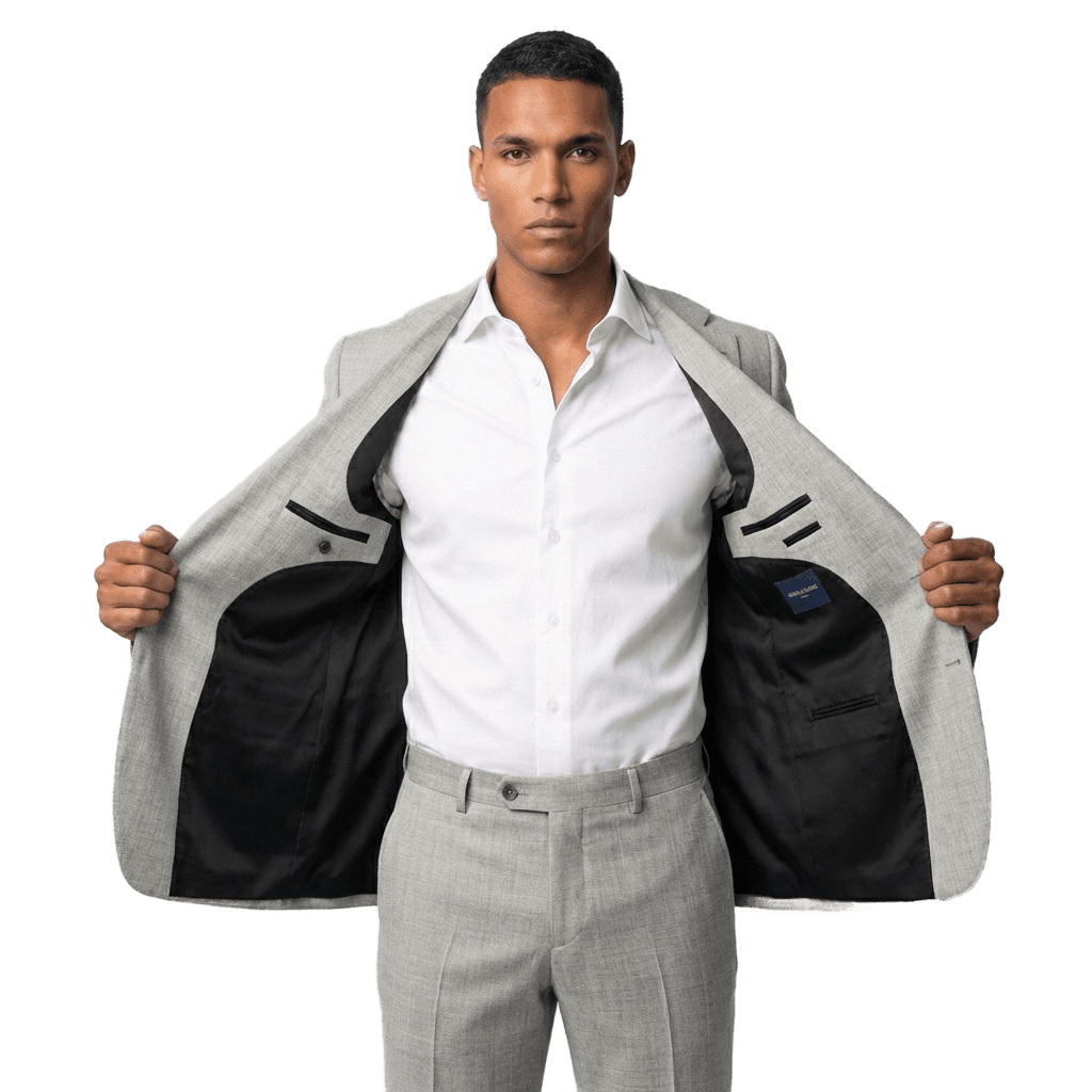 The Custom Tuxedo - Light grey