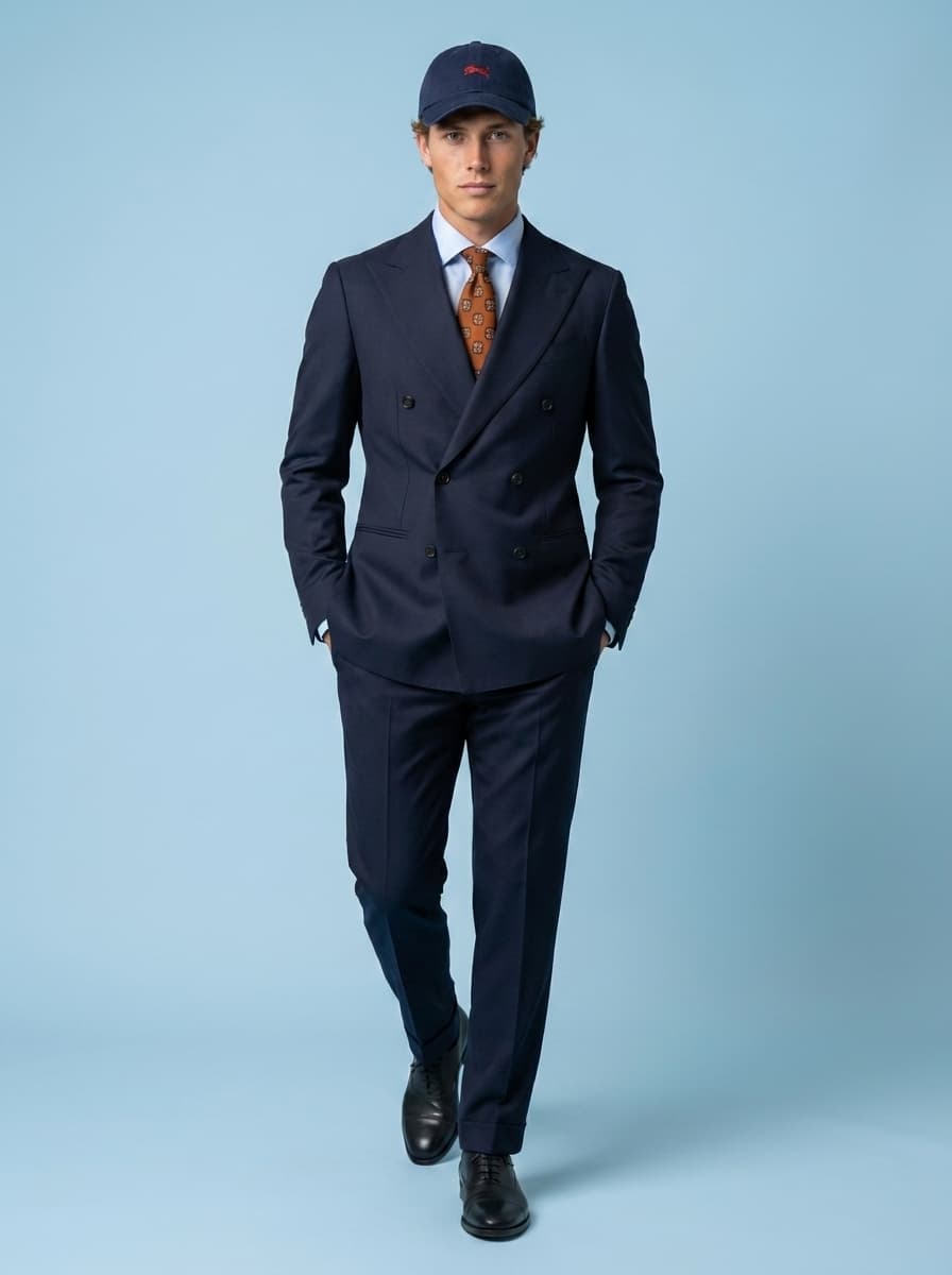 The Custom Suit V.3 - Light Blue Pencil Stripe